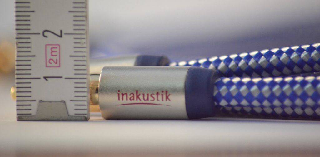 Durchmesser des Cinch-Stecker am Inakustik Premium Y-Subwooferkabel